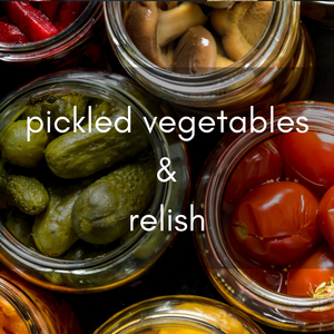 pickled veggies & relishes