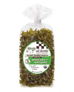 Green Pea + Wild Garlic Pasta, gluten-free